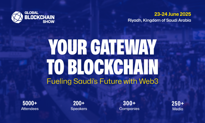 Global Blockchain Show 2025 hosted by VAP Group in Riyadh