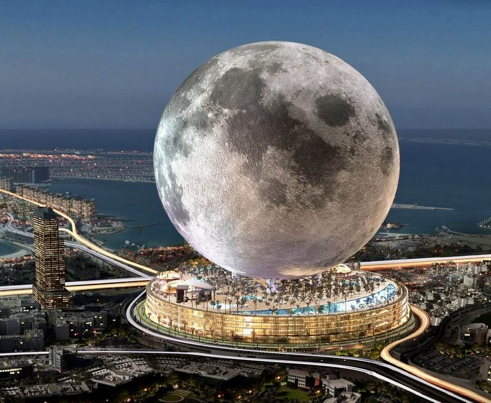 Moon Shaped Resort in Dubai - National Insider
